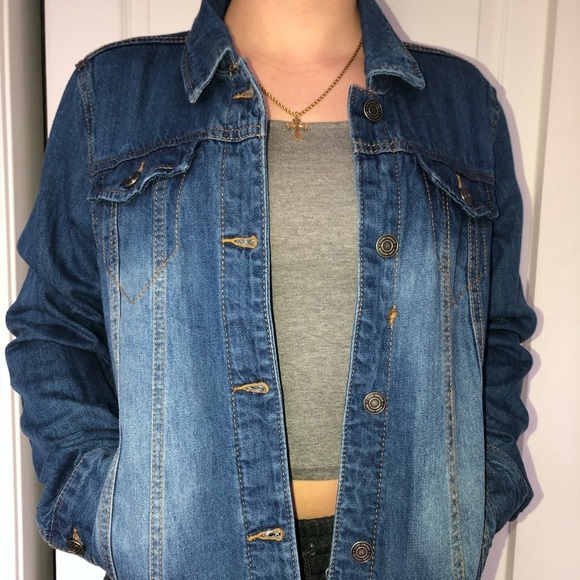 Brand new cute jean jacket - Picture 4 of 6